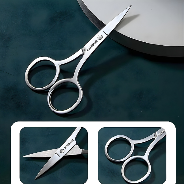 Çok Amaçlı Gümüş Makas | Keskin ve Dayanıklı Kişisel Kullanım Makası