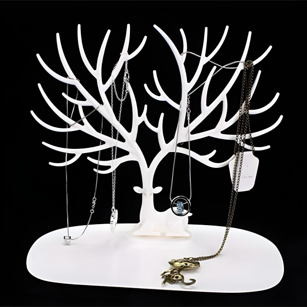 Geyik Tasarımlı Takı Standı | Yüzük Küpe Kolye Askılığı Mücevher Organizer