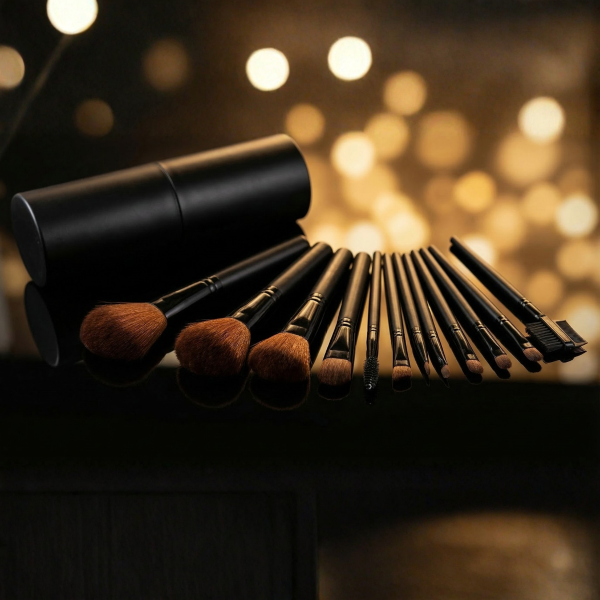 Silindir Makyaj Fırça Seti