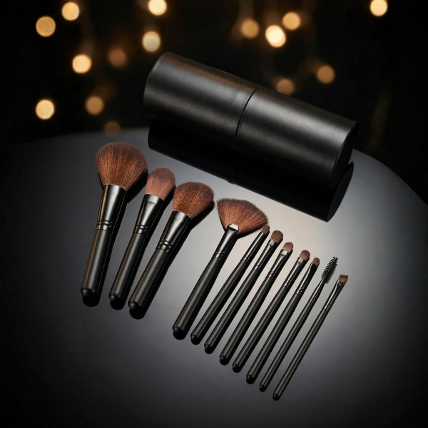 Silindir Makyaj Fırça Seti