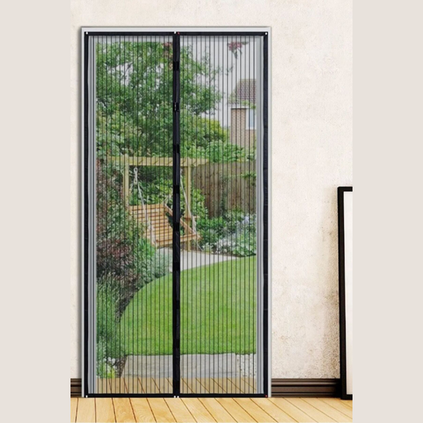 Mıknatıslı Mutfak Balkon Dış Kapı Sinekliği 90x210 Cm Beyaz Renk