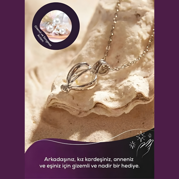 Özel Hediye Istiridye Içinde Gerçek Inci Kolye
