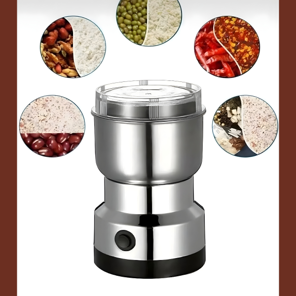 Elektrikli Paslanmaz Çelik Kahve Baharat Pirinç Öğütücü