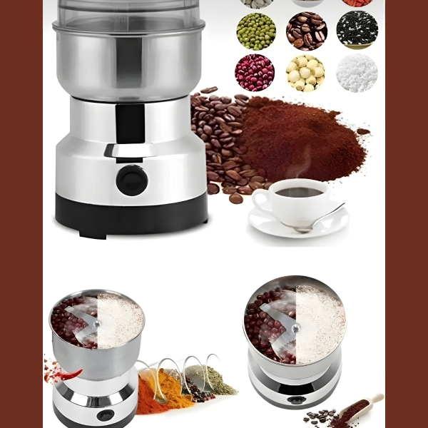 Elektrikli Paslanmaz Çelik Kahve Baharat Pirinç Öğütücü