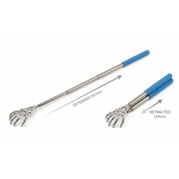 Sıcak Güzel Ölçeklenebilir Masaj Sırt Kaşıyıcı Masaj Aleti Aparat Katlı Taşınabilir Pençe Teleskopik