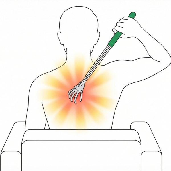 Sıcak Güzel Ölçeklenebilir Masaj Sırt Kaşıyıcı Masaj Aleti Aparat Katlı Taşınabilir Pençe Teleskopik