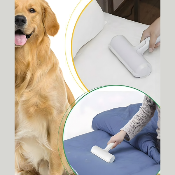 Hazneli Kedi Köpek Evcil Hayvan Kazak Kıyafet Elbise Halı Yatak Tüy Temizleyici Kıl Toz Toplayıcı