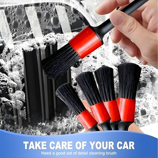 5 Oto Uyumlu Araç Detaylı Temizlik Fırçası Araba Klima Klavye Temizleme Toz Alma Fırçası