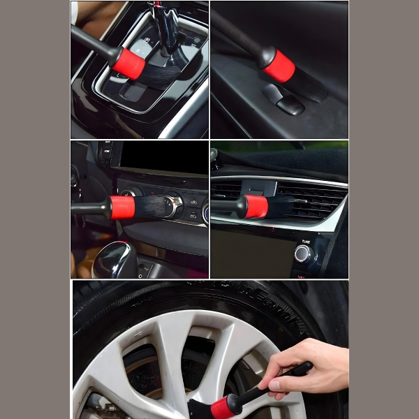 5 Oto Uyumlu Araç Detaylı Temizlik Fırçası Araba Klima Klavye Temizleme Toz Alma Fırçası