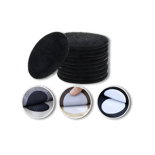 10 Adet Halı Kilim Nevresim Örtü Kaydırmaz Minder Cırt Bant Seti Yapışkanlı Halı Kaydırmaz