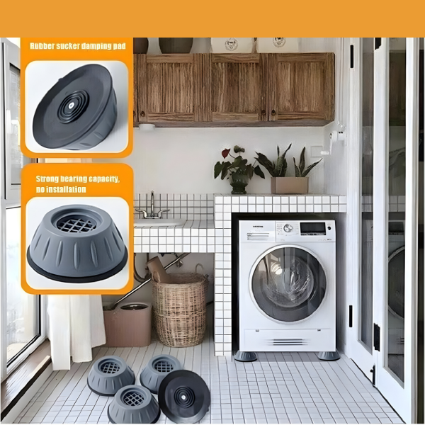 Çamaşır Makinesi Titreşim Engelleyici Stoper 4 Lü Set