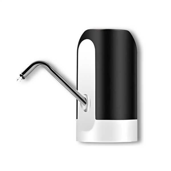 Siyah Ve Beyaz Şarjlı Damacana Su Pompası