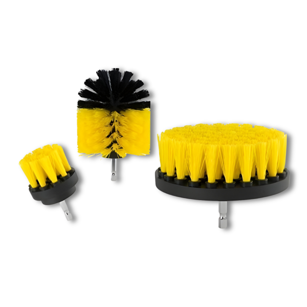 3lü Matkap Ucu Banyo Küvet Duşkabin Araba Tekerliği Koltuk Yıkama