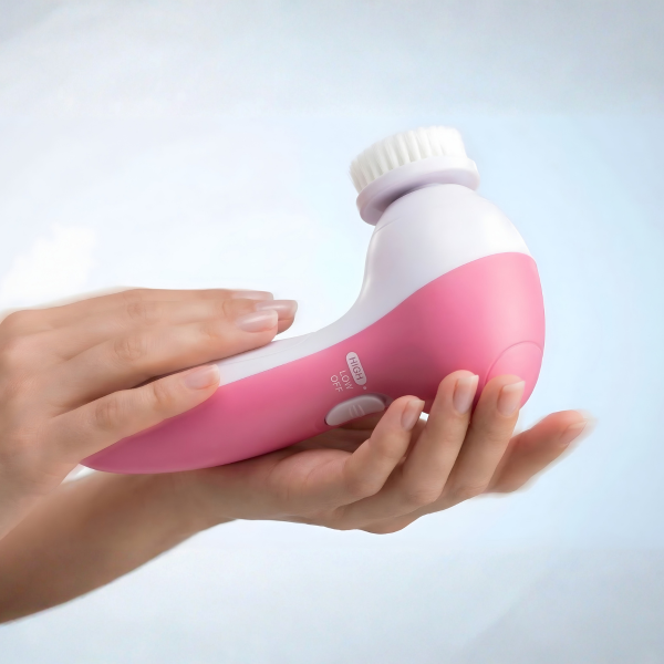 Pilli Yüz Temizleme Fırçası - 5 In 1