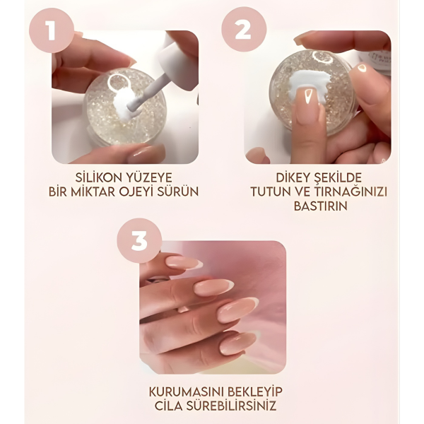 Silikon French Yapma Aparatı